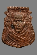 เหรียญหล่อหน้าเสือ หลวงพ่อน้อย วัดธรรมศาลา ปี2510 เนื้อทองแดง
